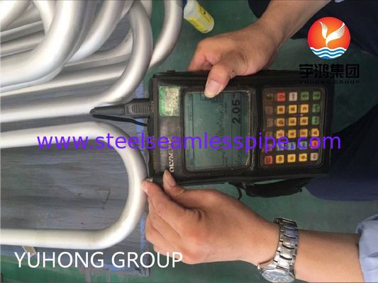 ASTM B444 UNS No6625 / Inconel 625 U-Tube Rura wymiennika ciepła ze stopu niklu