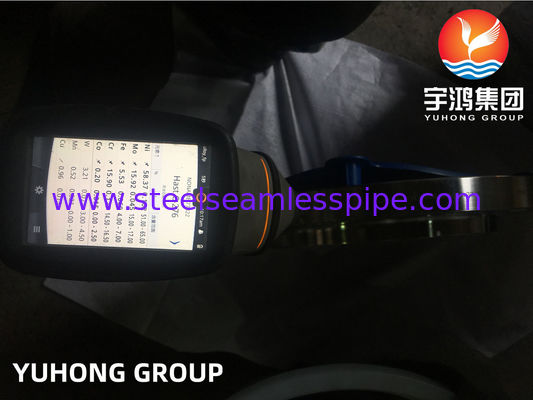 ASTM B564 UNS N10276 / Hastelloy C276 Flanca rurowa Stopni niklu Slip On Flange