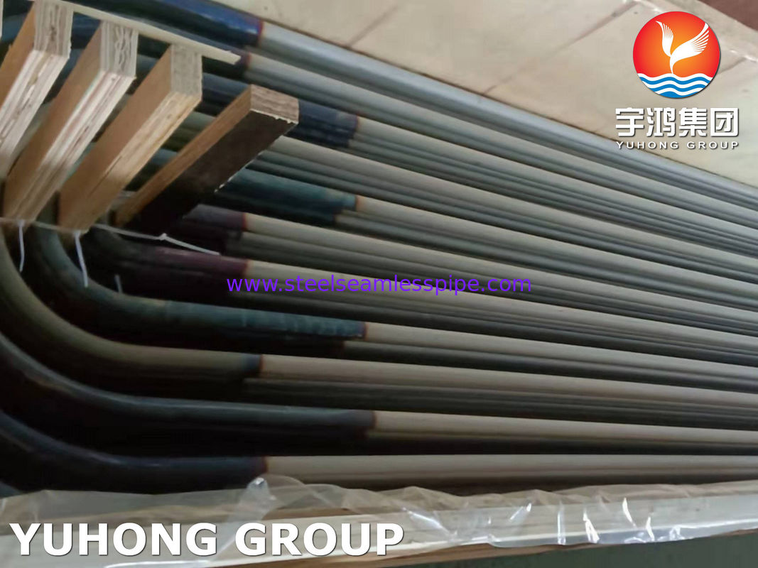 ASTM A213 TP317L Rurociąg wymiennik ciepła z stali nierdzewnej U Bend Tube 100% ET