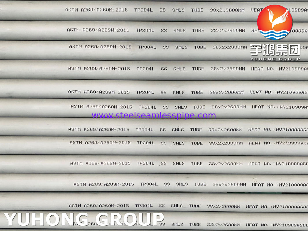 Rury ze stali nierdzewnej austenitycznej ASTM A269 TP304L, do ogólnych zastosowań odpornych na korozję