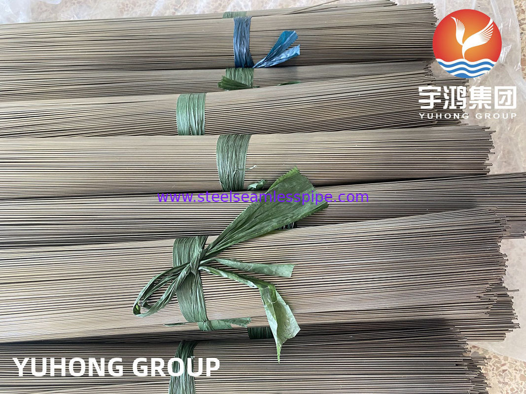 Rura kapilarna ze stali nierdzewnej, wyżarzana jasno, ASTM A213 / ASTM A269 TP304/304L TP316/316L 19.05 X 1.65 X 6096MM