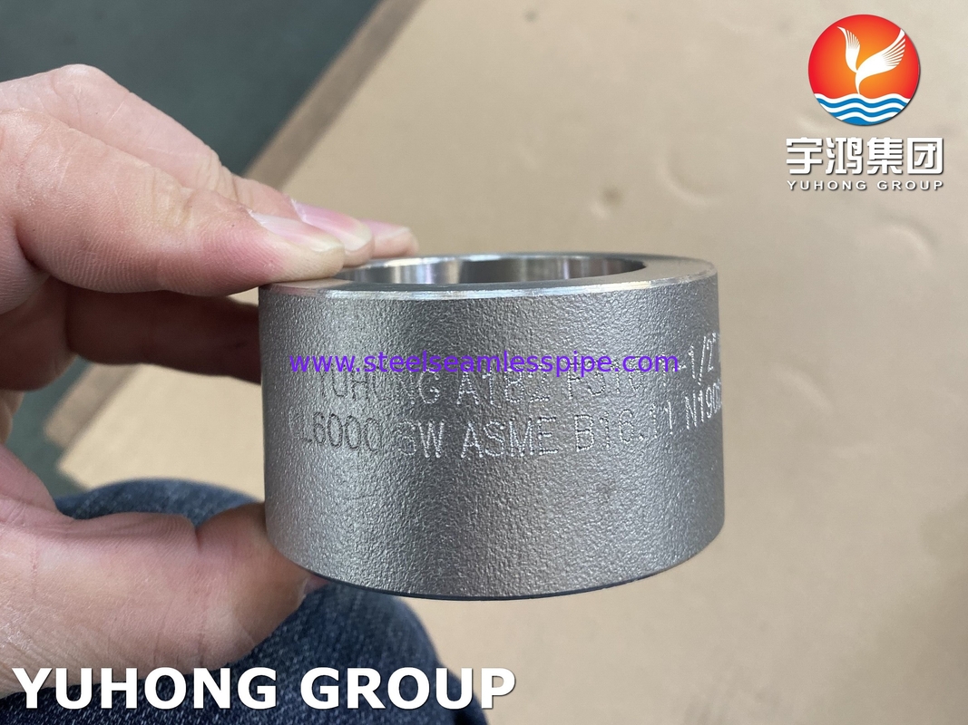 ASTM A182 F316 Łącznik kuty B16.11 Układ wody chłodzącej gaz olejowy