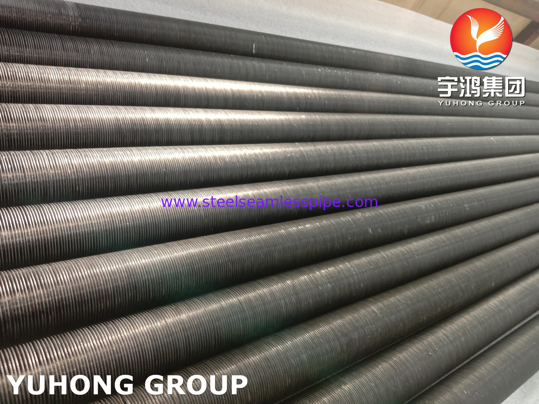 Wbudowana rurka typu G z płetwami ASME SB163 Monel 400/UNS N04400 Rurka bazowa z płetwami z aluminium