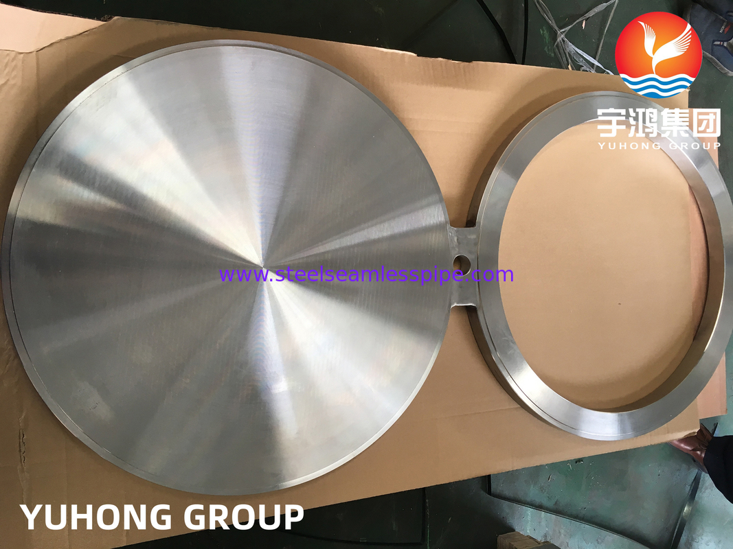 ASTM A182/ASTM A240 F316L/SS316L Blind Spectacle, 8 Figure FLANGE B16.48 dla rurociągu