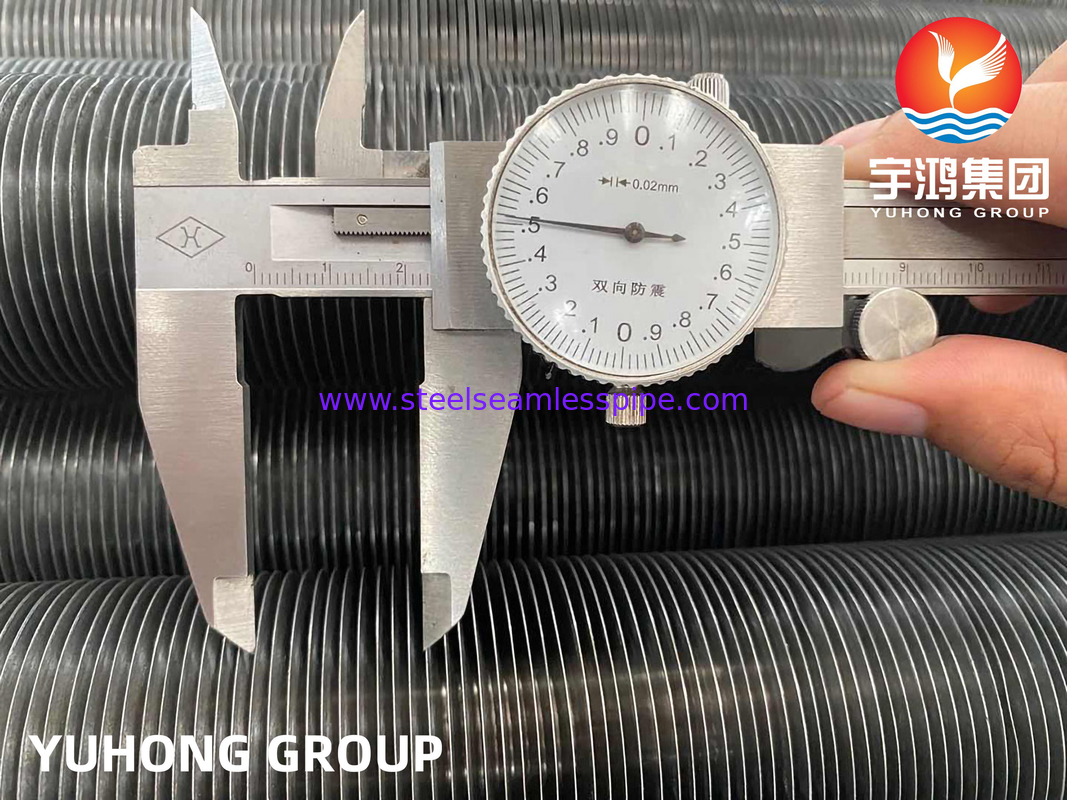Asme Sa179 Prężnica 25,4 mm Cs Tube With Embedded Type Fin Fin Fined Tube