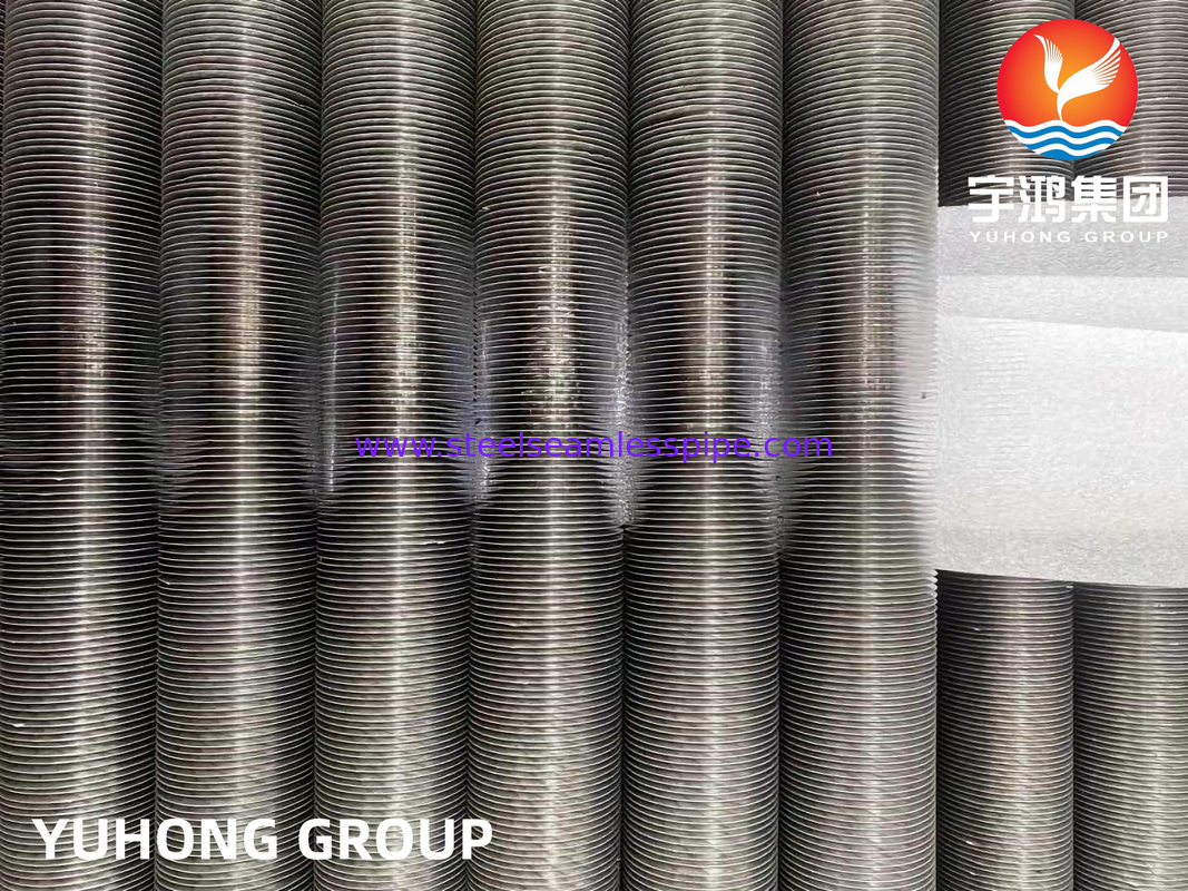 Asme Sb163 Monel 400 Stopy niklu Ss Rura z płetwami aluminiowymi typu G
