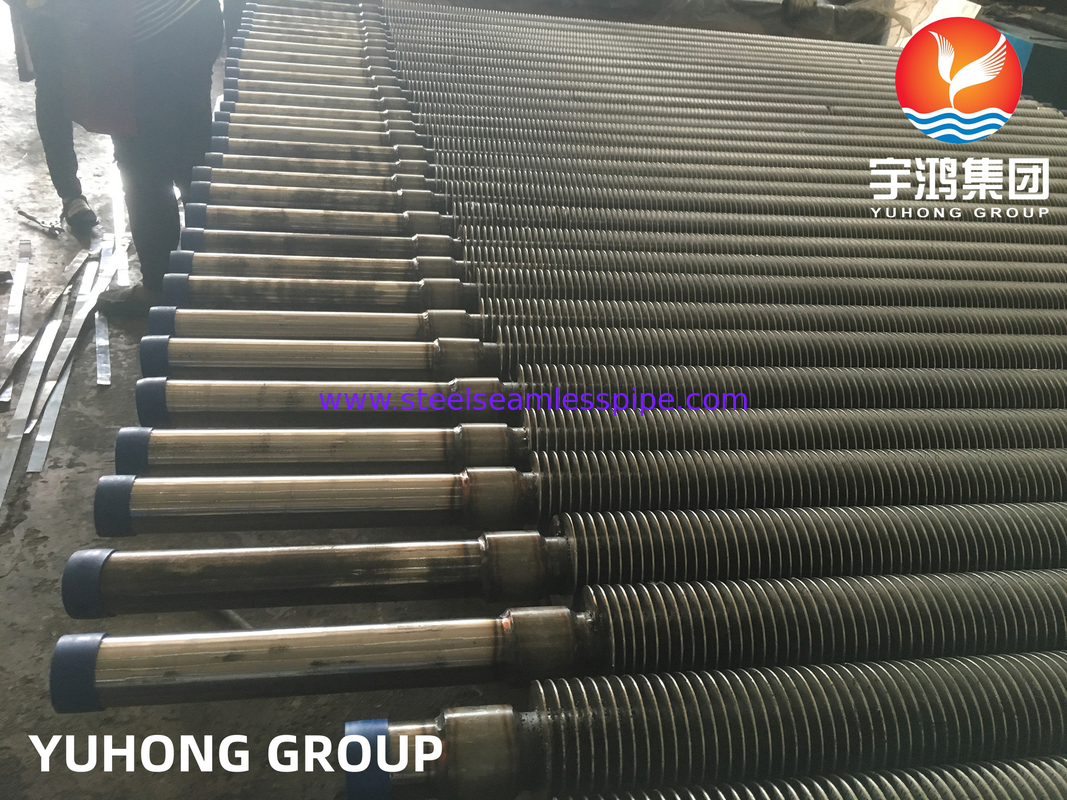 ASME SA213 T22 Bezszwowa Rura Z Stopu Sztyłowego 11CR HFW Solid Fin Tube For Pre Heater
