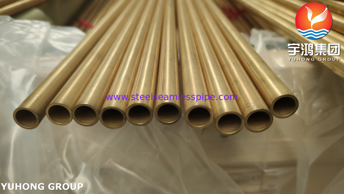 ASME SB111 C68700 Aluminiowa bezszwowa rura O61 do zestawu rur wymiennika ciepła