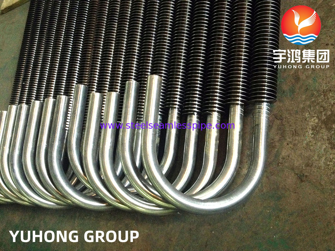 ASTM A179 AL Fin Extruded Fined U Tube dla wymiennika ciepła o odporności na korozję i dostosowalnych wymiarach