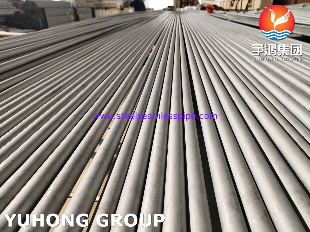 ASME SA789 S32205 19.05x2.11x6100MM Wymieńca ciepła bezszwodowa z rury stalowej dupleksu, chłodziciel powietrza, kondensator parownik