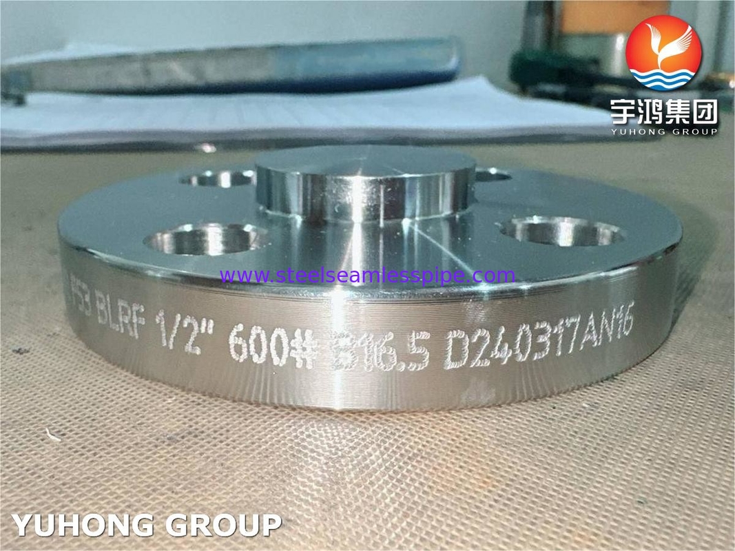 ASTM A182 F53 Duplex Steel Forged Flange B16.5 dla ropy naftowej i gazu