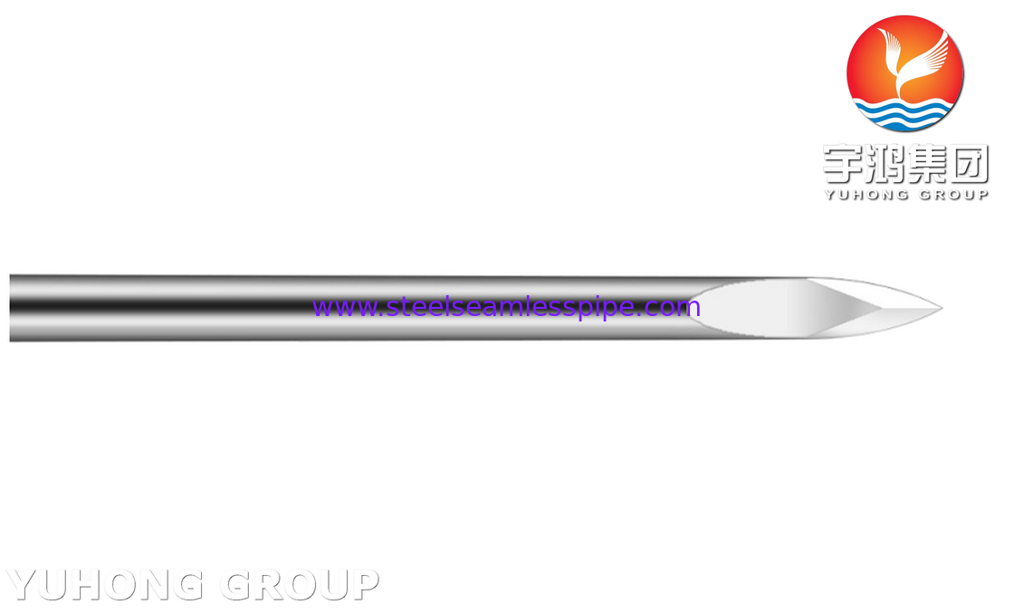 28G 0,36*23,5MM, SUS304 Lancet krwi, rurka medyczna do pobierania krwi ISO9626