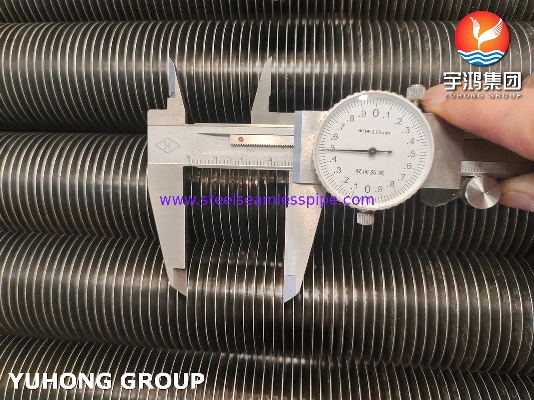 ASME SA179 Aluminium 1060 Embedded Fin Tube G-Type Fin dla kondensatora, układu chłodzenia