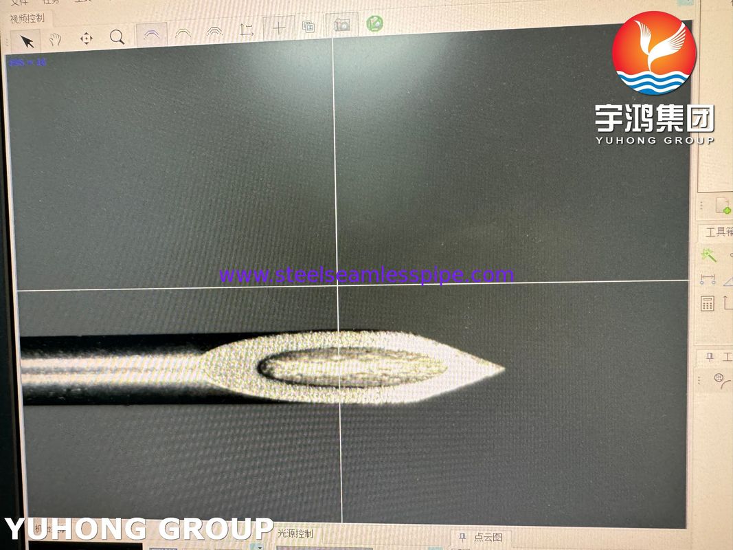 26G Stal nierdzewna z odcięciem z tyłu, wzdłużna igła do szczytu medycznego ISO9626 SUS304