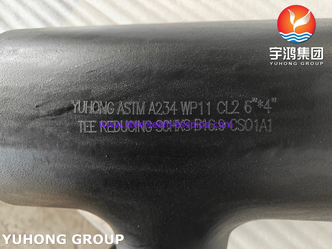 ASTM A234 WP11 CL2 Stopy stalowe redukcyjne ASME B16.9