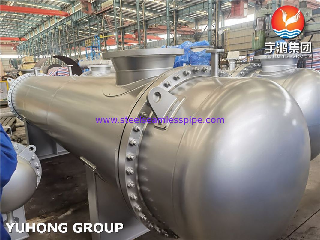 Wymiennik ciepła płaszczowo-rurowy API 660 Standard TEMA Pieczęć ASME U ASME VIII