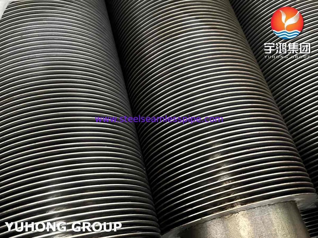 ASTM A335 P22 Rurka ze stali stopowej z materiałem AS Fin HFW Solid Fin Tube, obsługa wysokotemperaturowa