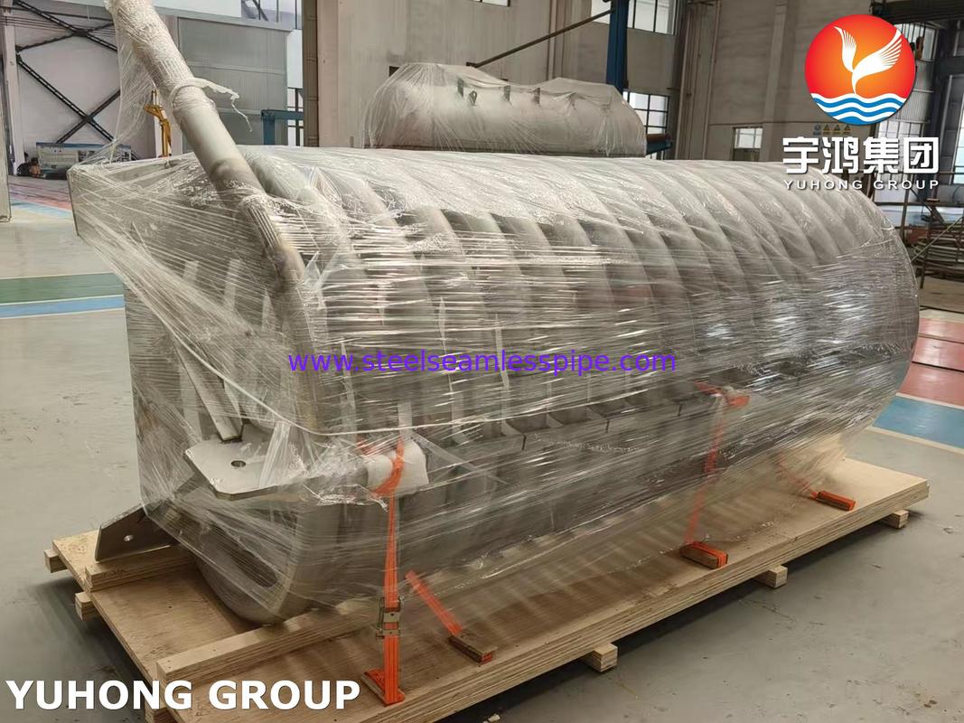 STAINLESS STEEL SEAMLESS COIL PIPE TP310S FOR START UP HEATER WITH COIL SUPPORT