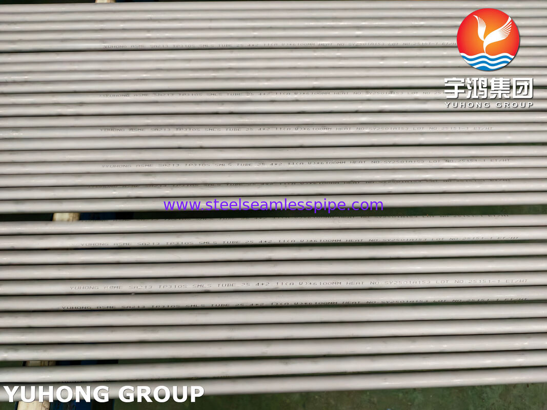 ASTM A213 TP310S Austenityczna, bezszwowa, bezprzewodowa rurka ze stali nierdzewnej, odporna na wysoką temperaturę i korozję, do kotła i pieca