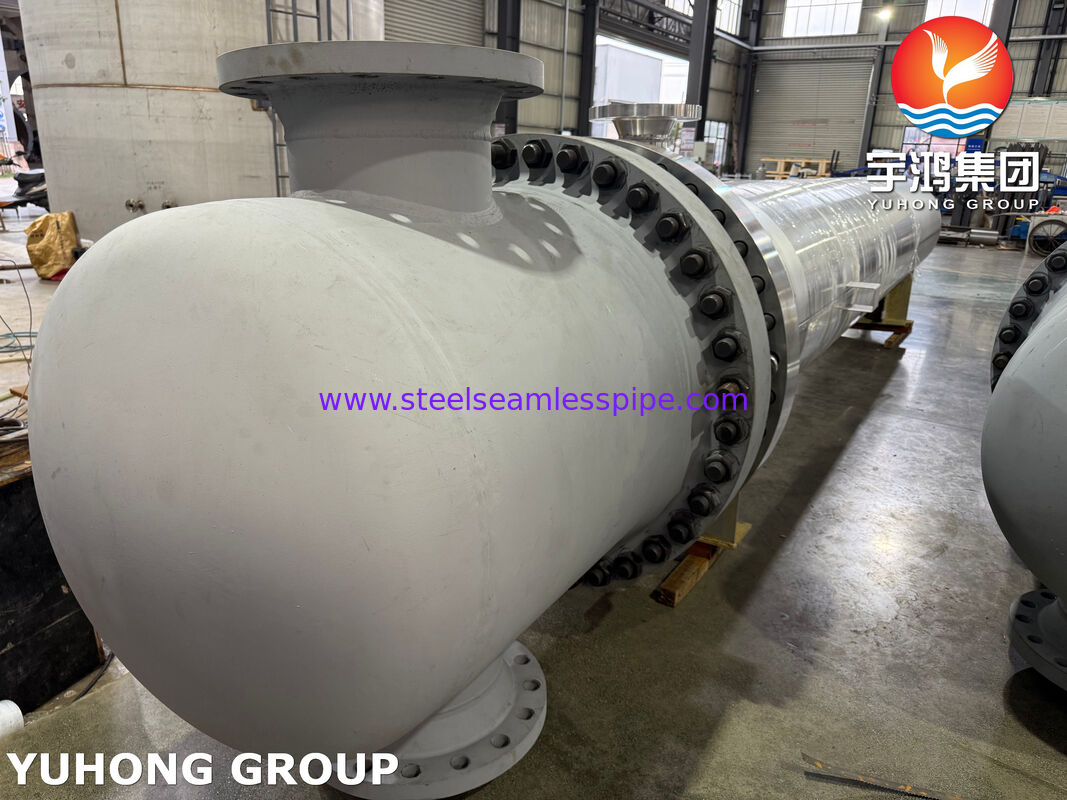 Wymiennik ciepła z pływającą głowicą typu ASME U Stamped AES z rurami TP316L do pracy w warunkach krytycznych