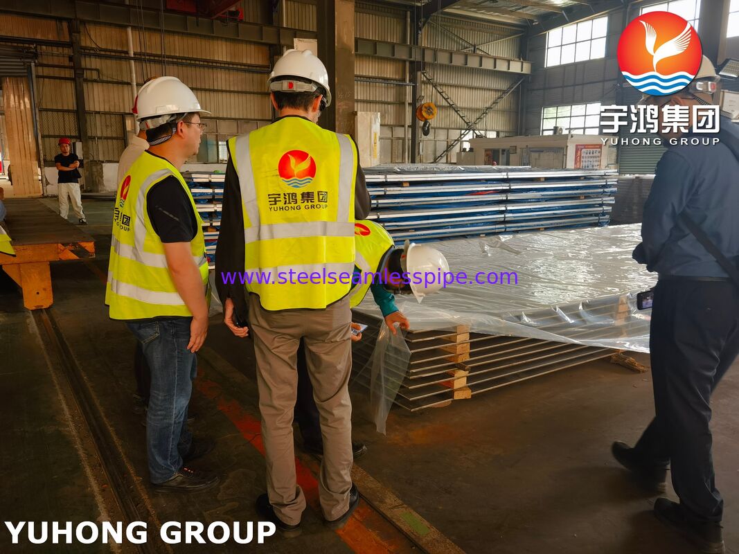 Płyty pokryte tytanem i stalą Części pokrycia SA516 Gr 70 Z kompozytem wybuchowym Gr.2