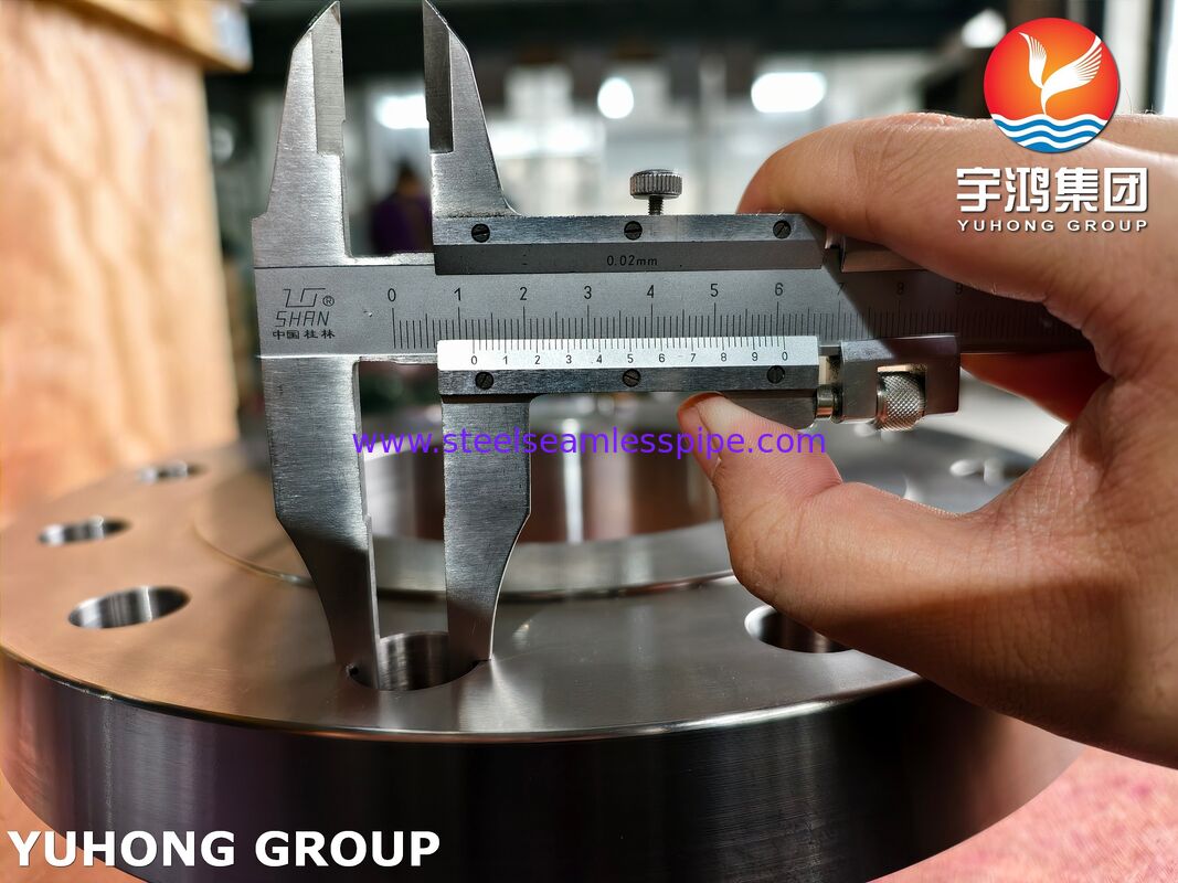 ASTM B564 N04400 Monel 400 Stal stopowa niklowa, kuta, zaślepiona, podwyższona kołnierz czołowy