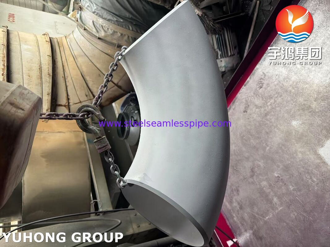 Kolano spawane doczołowo ASTM A403 WP304-S, kolano spawane doczołowo ze stali nierdzewnej o wysokiej odporności na korozję do przemysłowych systemów rurociągowych