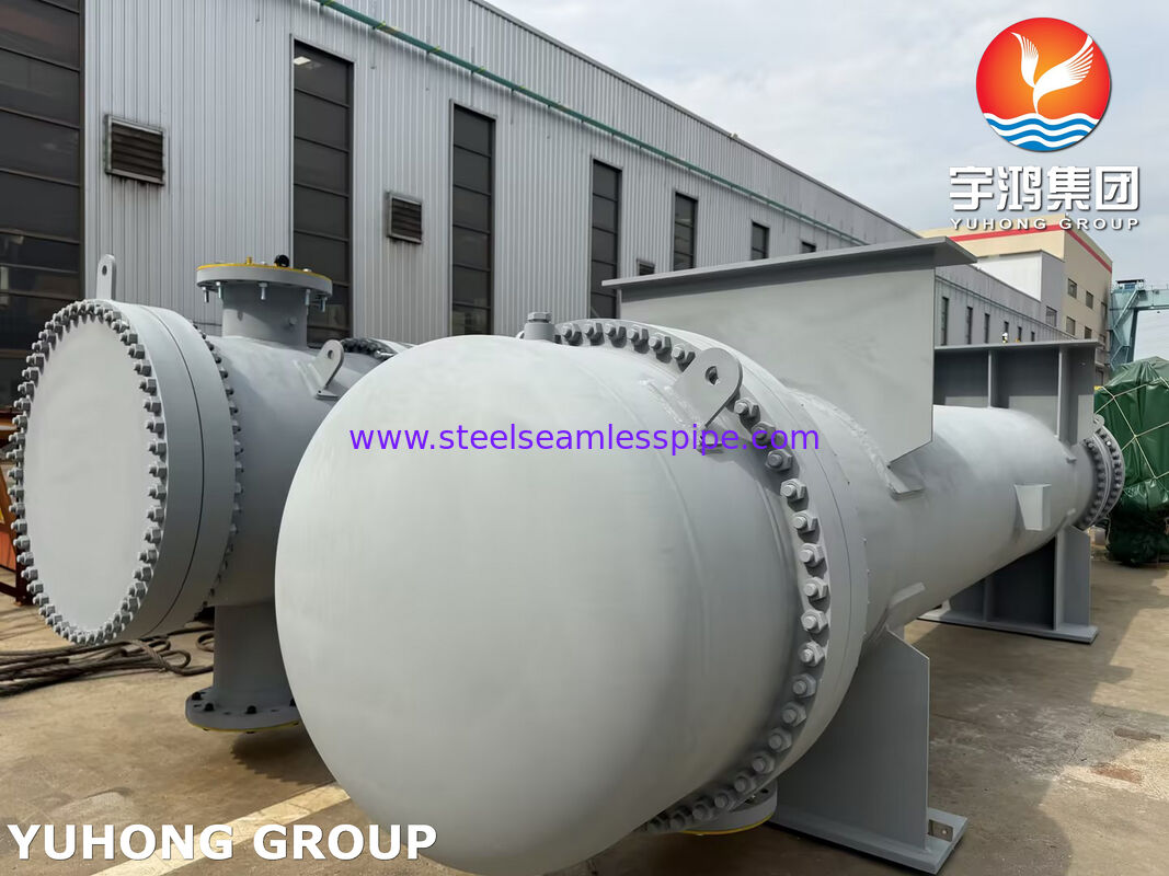 Stały wymiennik ciepła w formie tablicy rur ze stali nierdzewnej z rurami ASME SA213 TP304/316L i tablicą rur ASME SA182 F304/316L do zastosowań odpornych na korozję