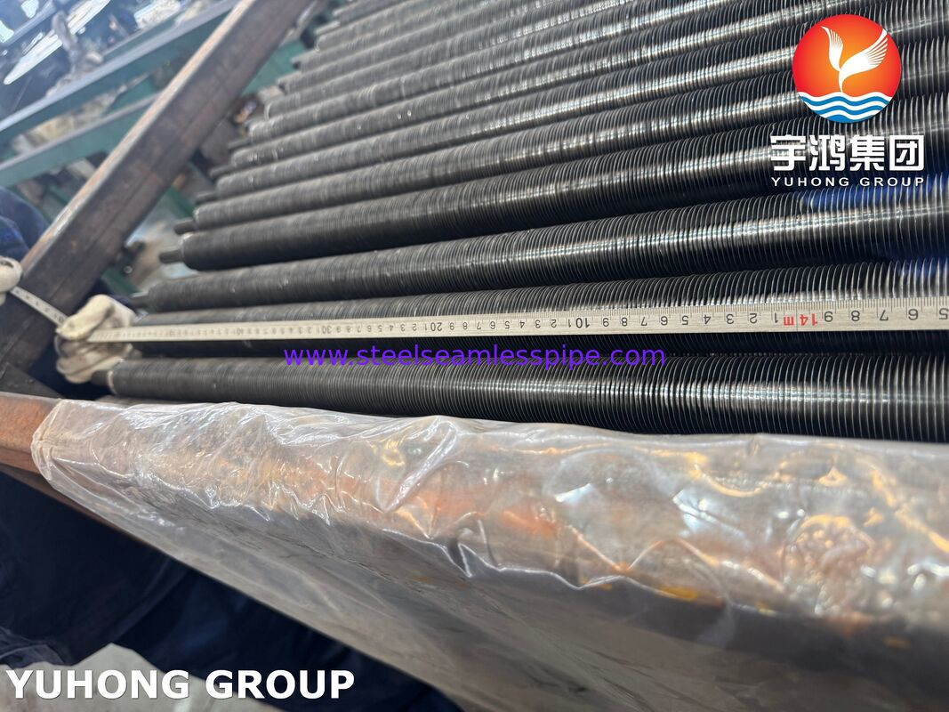 Rura żebrowana typu L (rura stalowa ASME SA179 z żebrem aluminiowym AL1060)
