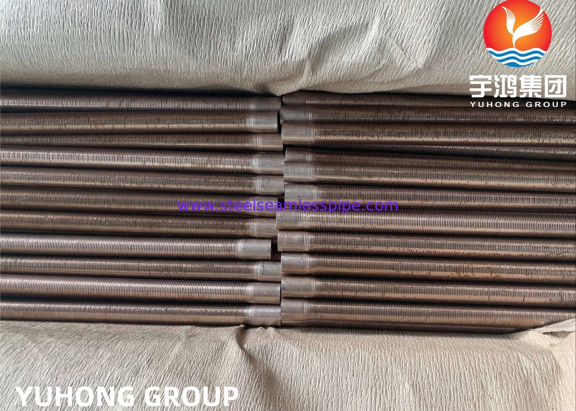 ASTM B111 CuNi 90/10 C70600 Wyciskany typ wymiennika ciepła