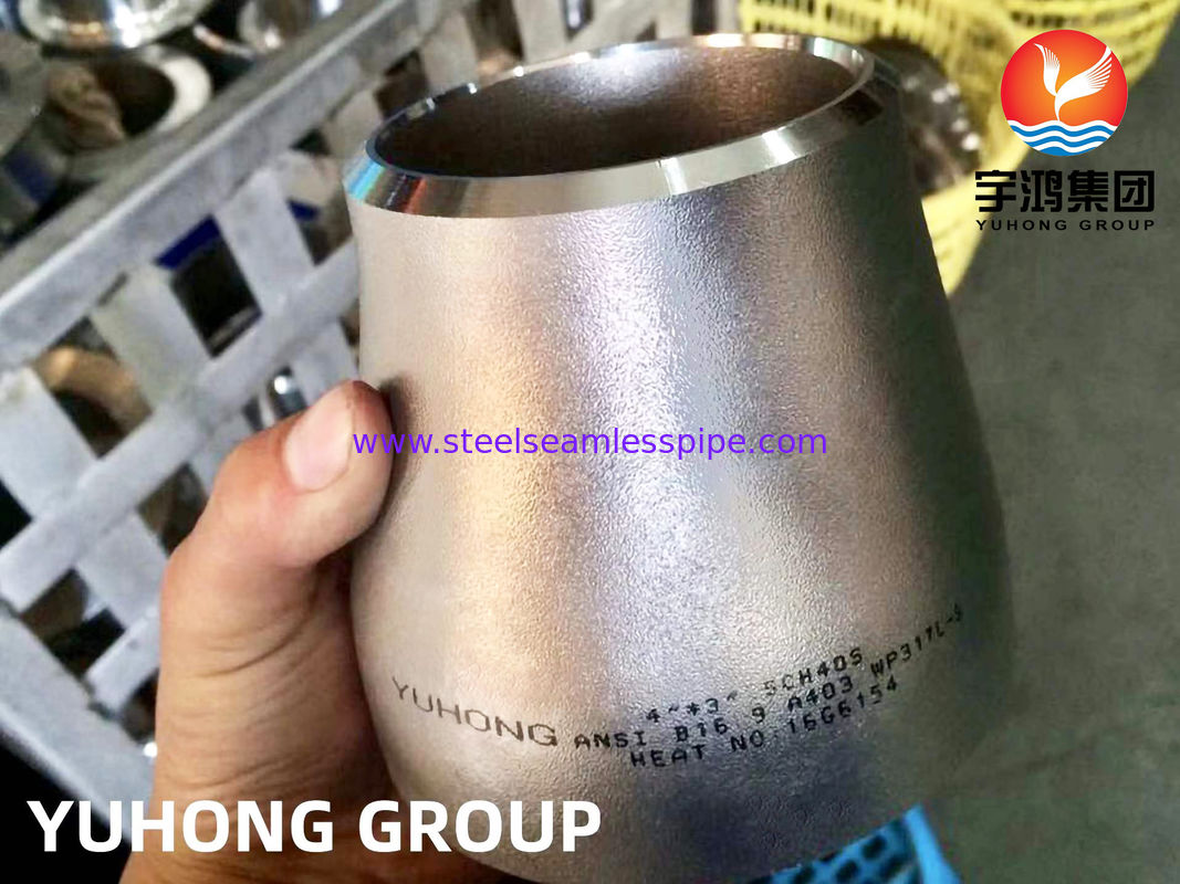 ASTM A403 WP317L Zreduktor koncentryczny ze stali nierdzewnej