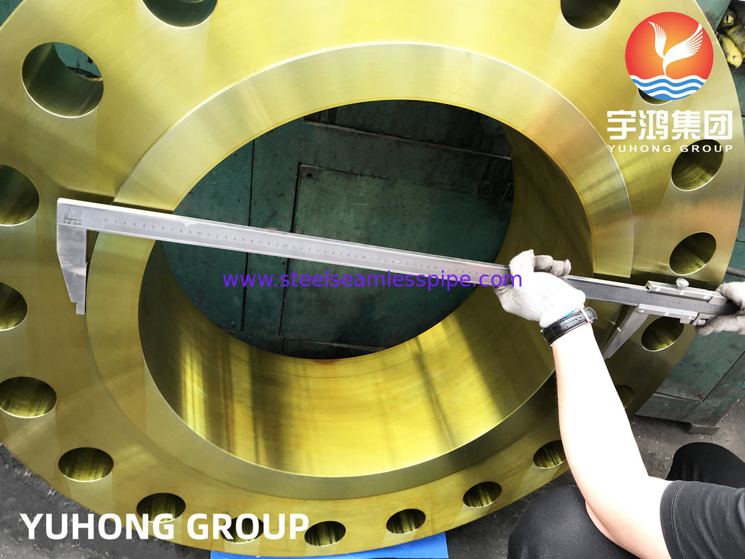 A694 F52 Kołnierz spawany z szyjką i ochroną antykorozyjną, odkuwki ze stali węglowej i stopowej B16.47, odporny na siarkowodór