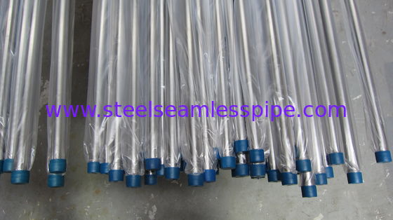 Jasny Annealed Stainless Steel Tube: TP304, TP304L, TP316, TP316L, TP316Ti Cold Press.  Zwykły Koniec z plastikową osłonką