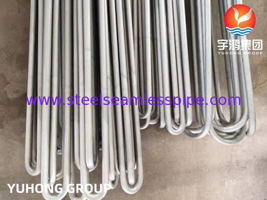 SA213 / SA213-2017 TP304L BEZSZEWNA RURKA U BEND, 25,4 MM X 2,11 MM X 6096 MM, MIN.  GRUBOŚĆ ŚCIANY .  100% ET / HT