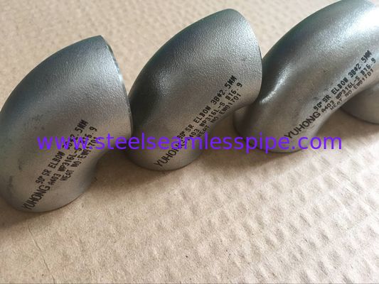 Łączniki doczołowe ze stali nierdzewnej Krótko redukowane Łokieć 90 stopni 1/2 "do 60" sch40 sch80 sch160 XXS B16.9