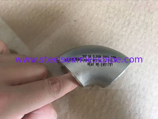 Łączniki doczołowe ze stali nierdzewnej Krótko redukowane Łokieć 90 stopni 1/2 "do 60" sch40 sch80 sch160 XXS B16.9