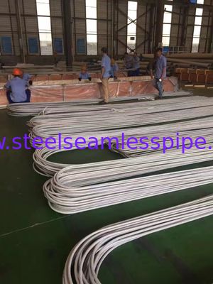 Rura U Bend ze stali nierdzewnej, 100% test prądu wiroprądowego i testu hydrostatycznego, 19.05mm x 1.65mm, aplikacja Wymiennik ciepła