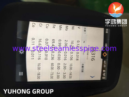 ASTM A358 Gr.1 TP316L Rura spawana ze stali nierdzewnej do instalacji oczyszczania wody