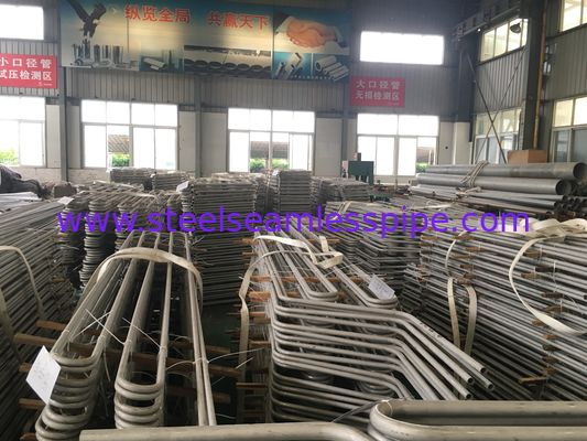 Rura gięta ze stali nierdzewnej ASTM A268 TP405 / ASTM B677 904L