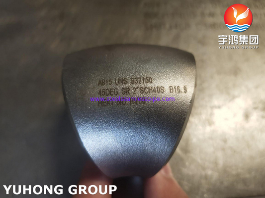 B16.9 ASTM A815 WPS32750 Złączki rurowe Super Duplex Kolanko 45 stopni