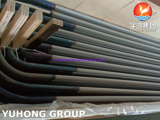 ASTM A213 TP317L Rura wymiennika ciepła ze stali nierdzewnej U Bend Tube 100% ET UT