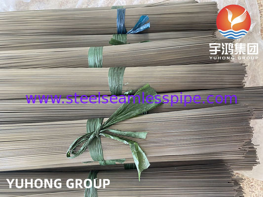 Rura kapilarna ze stali nierdzewnej, wyżarzana jasno, ASTM A213 / ASTM A269 TP304/304L TP316/316L 19.05 X 1.65 X 6096MM