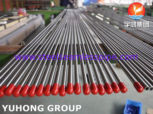 Rurociąg z stali nierdzewnej o jasnym wygrzewaniu A269 TP316L 316H TP304H TP347H Wysokiej wytrzymałości Rurociąg kapillaryjny Typ bezszwodowy