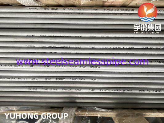 ASME SA789, ASTM A789 S31803 Bezszwowe rurki z stali dupleks