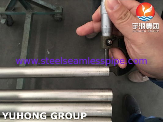 Rura ze stali stopowej tytanu ASME SB338 Gatunek 7 do skraplacza kotła