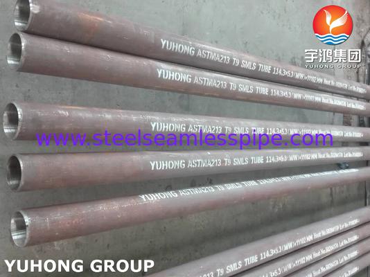 Rura stalowa bez szwu ASME / ASTM A213 T1, T11, T12, T2, T22, T23, T5, T9, T91, T92,1 ", 2.11 mm