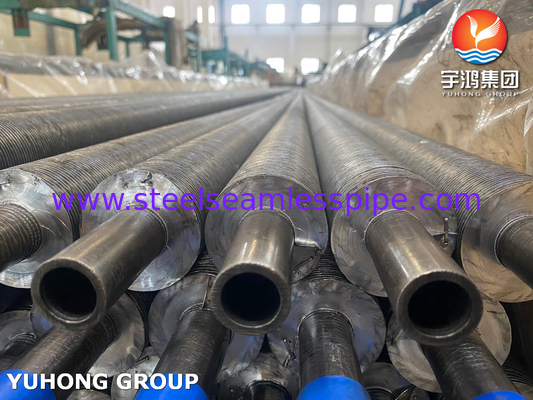 ASME SA210 Gr A1 Rurka bez szwu Al1060 Aluminium Fin Embedded G Type Fin Tube For Oil And Gas Industry