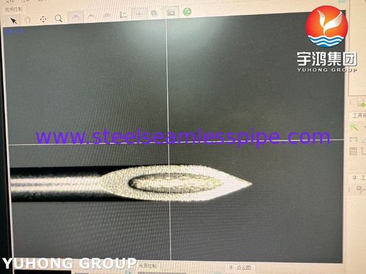 26G Stal nierdzewna z powrotem obcięty Bevel Point Needle Tube dla punkcji medycznej ISO9626 SUS304