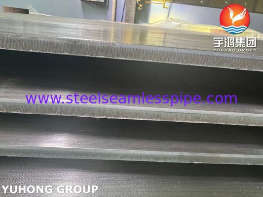 Płytka pokrycia ze stali węglowej A516 Gr 70 z N04400 bombowym kompozytem jednostronnym