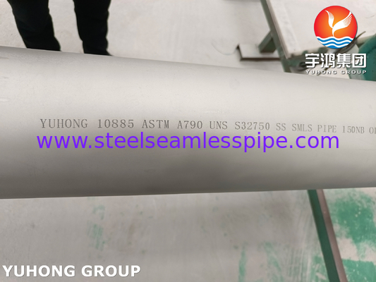 ASTM A790 UNS S37500 Bezszwowa rura ze stali nierdzewnej super duplex